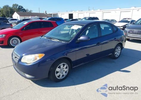 2007 Hyundai Elantra Gls/Limited/Se из США, поврежденный, VIN KMHDU46DX7U134231